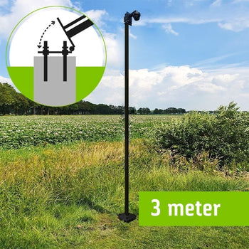 cameramast-met-kantelanker-3-meter-70mm