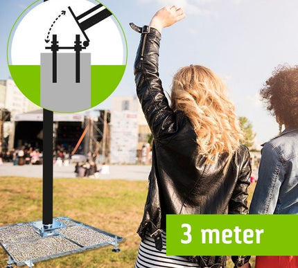 cameramast_verplaatsbaar_frame_3_meter