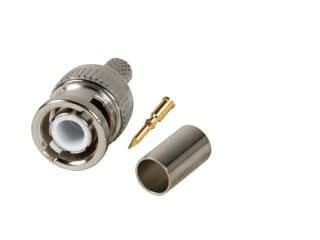 AlarmsystemExpert.nl BNC crimp connector RG59 per 5 pieces
