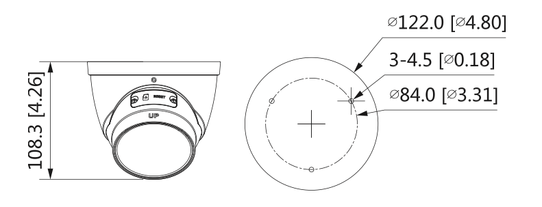 Dahua Dahua IPC-HDW2441T-ZS-S2 4MP  Motorzoom 2.7-13.5mm PoE SD-slot IR-Leds Wizsense