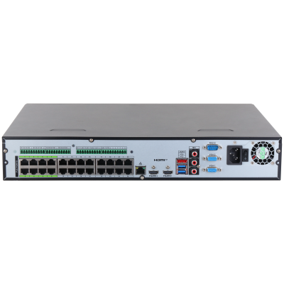 Dahua NVR5424-24P-EI, 24x PoE, Without Storage, Suitable for 24 IP cameras