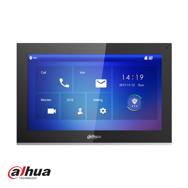 Dahua VTH5441G Indoor station, 10-inch touch screen, Full HD, internal memory 8GB SD, SIP, PoE