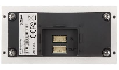Dahua VTO4202F-MB2. 2-fach Klingelknopf