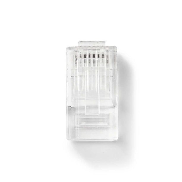 Nedis RJ45 Stecker CAT5 UTP Pass Through Solid 10 Stück (steife Adern)