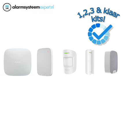Ajax Systems Alarm System Kit 1 Wireless (White)