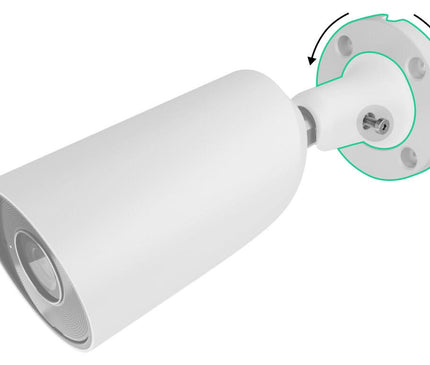 Ajax Systems Ajax Systems BulletCam 5MP Weiß IP Sicherheitskamera