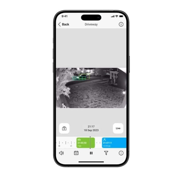 Ajax Systems Ajax Systems BulletCam 8MP Weiß IP Sicherheitskamera