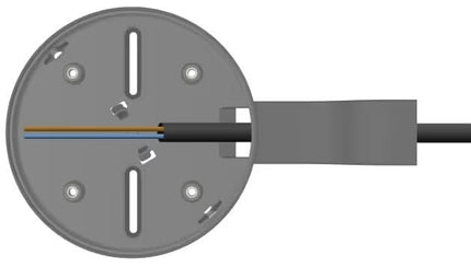 Ajax Systems Ajax Systems CableTrunk Black, accessoire de chemin de câbles pour les détecteurs d'incendie FireProtect 2 AC