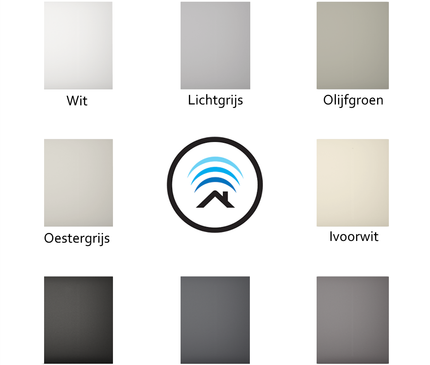 Ajax Systems Ajax Systems CenterCover Plate, Abdeckung (Blindplatte) für Einbaudose