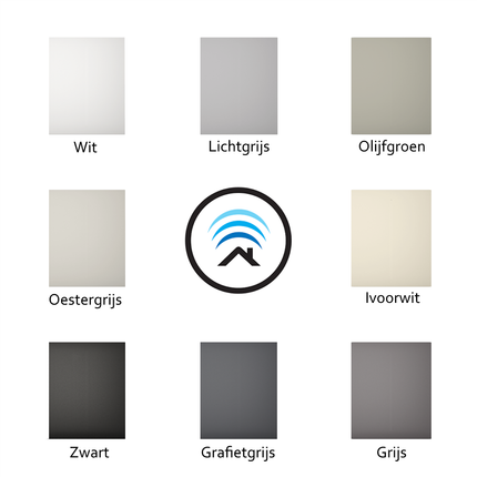 Ajax Systems CenterCover Plate, Abdeckung (Blindplatte) für Einbaudose