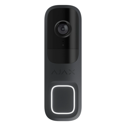 Ajax Systems Ajax Systems DoorBell, 4 MP Camera met ingebouwde AI en PIR Sensor DEMO grafietgrijs