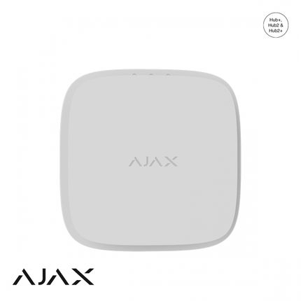Ajax Systems Ajax Systems FireProtect 2 RB (Hitte) vervangbare batterijen, wit DEMO