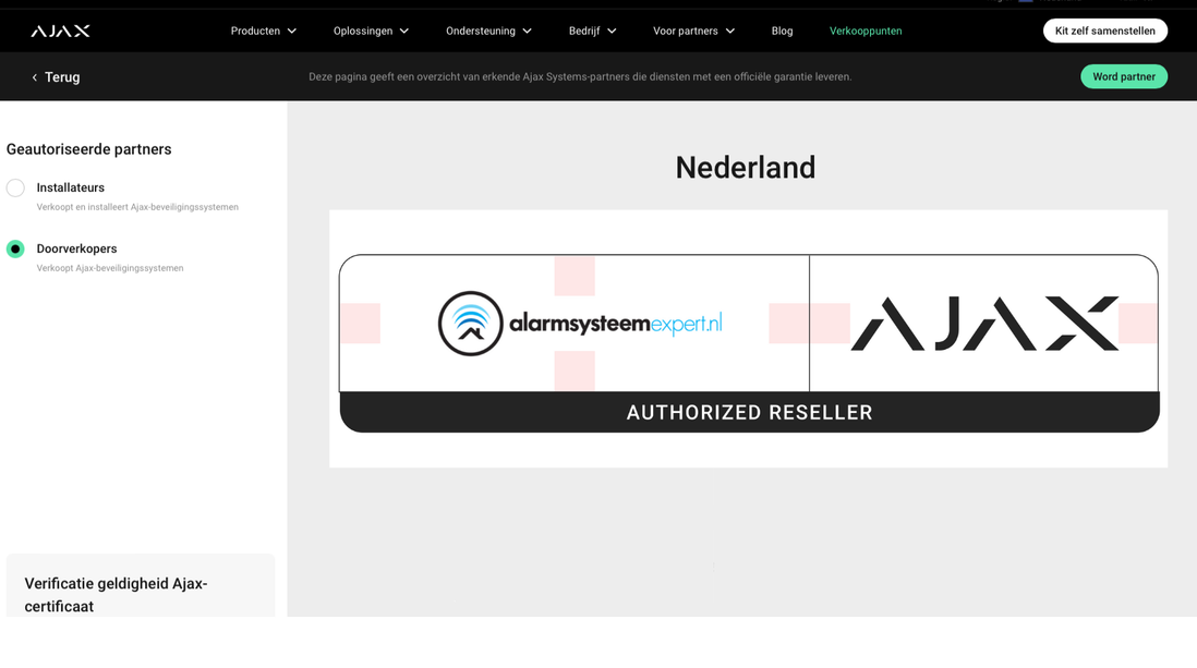 Ajax Systems Ajax Systems KeyPad sans fil