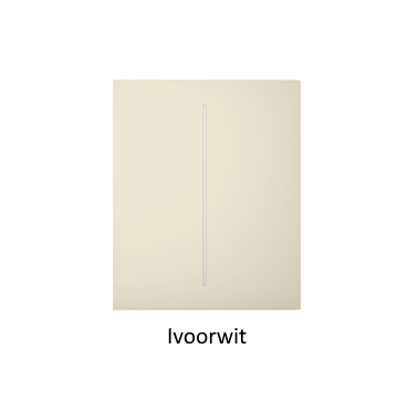 Ajax Systems Lichtschalter Mitteltaste (2-gängig)