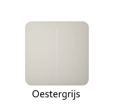 Ajax Systems Ajax Systems Lichtschalter Solo-Taste (2-Gang)
