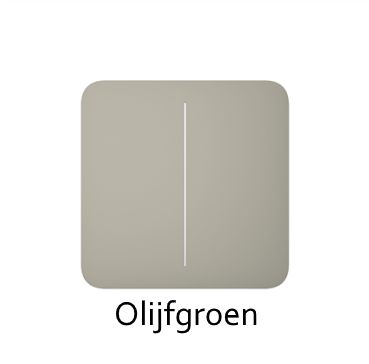 Ajax Systems Lichtschalter Solo-Taste (2-Gang)