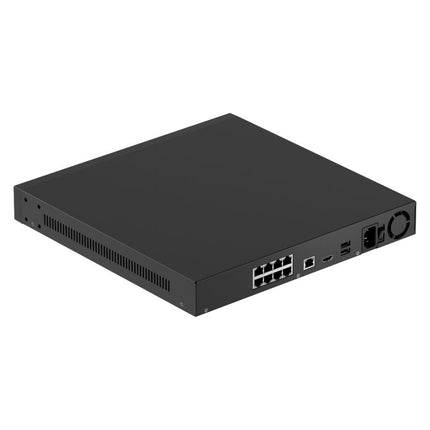 Ajax Systems Ajax Systems NVR H2D8PAC Recorder 16 Kanalen, 8x PoE, 4K HDMI, Zwart