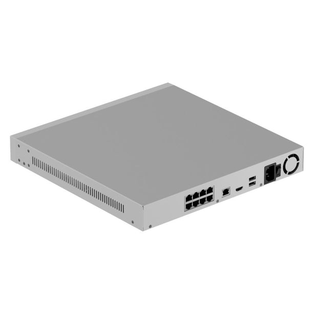 Ajax Systems Ajax Systems NVR H2D8PAC Recorder 8 Channels, 8x PoE, 4K HDMI, White