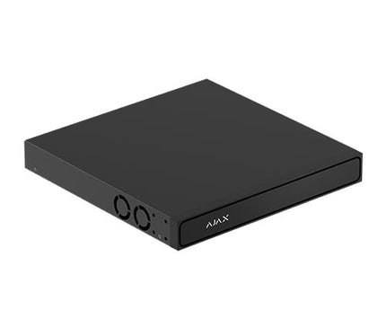 Ajax Systems Ajax Systems NVR H2DAC Enregistreur 8 canaux, 4K HDMI Sans PoE, Noir