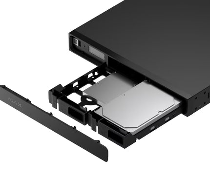 Ajax Systems Ajax Systems NVR H2DAC Enregistreur 16 canaux, 4K HDMI Sans PoE, Noir