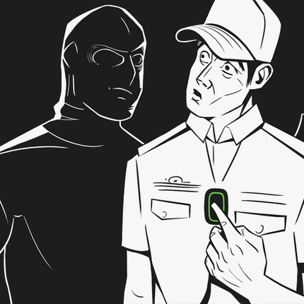 Ajax Systems Ajax Systems Paniekknop (Wit)