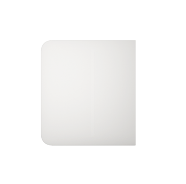 Ajax Systems Ajax Systems SideCover Plate, Afdekking (blindplaat) voor montagedoos