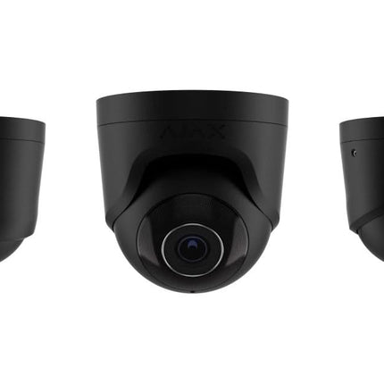Ajax Systems Ajax Systems TurretCam Black 8Mp 4K IP security camera