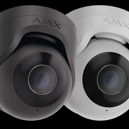 Ajax Systems TurretCam Black 8Mp 4K IP security camera