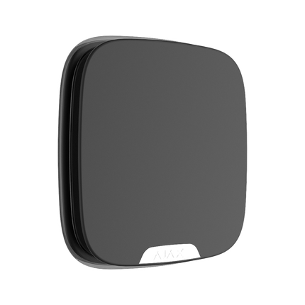 Ajax Systems Schwarze Abdeckkappe für StreetSiren DoubleDeck