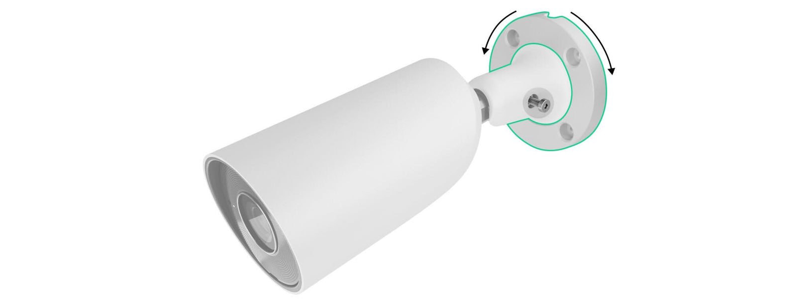 Ajax Systems BulletCam 8MP Wit IP-Beveiligingscamera