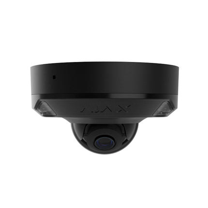 Ajax Systems DomeCam Mini HL Zwart 8MP 4K Hybride Verlichting IP Camera