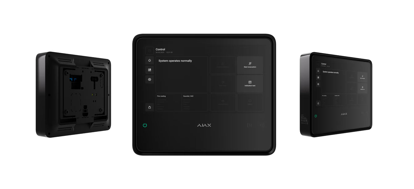 Ajax Systems EN54 Fire Hub Zwart