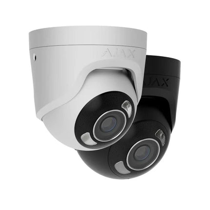 Ajax Systems TurretCam HL Zwart 5Mp Hybride Verlichting IP Camera
