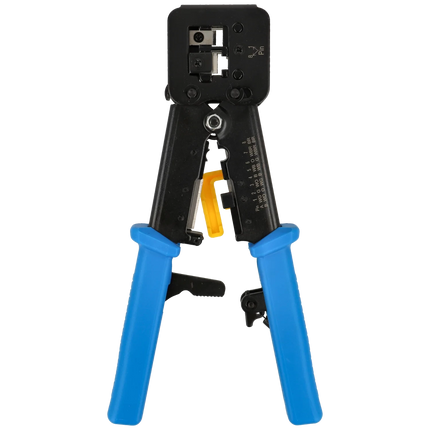 alarm system expert T-WC-05 Universal modular crimping pliers, RJ45 / RJ12 / RJ11 for push-through connectors