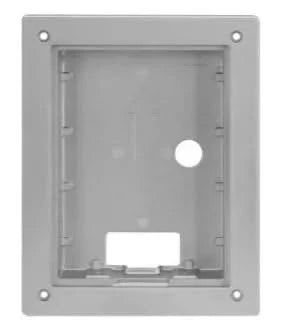 alarm system expert VTM114 flush-mounted housing for the outdoor unit, silver color