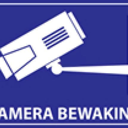 expert en système d'alarme expert en système d'alarme Caméra de surveillance Autocollant