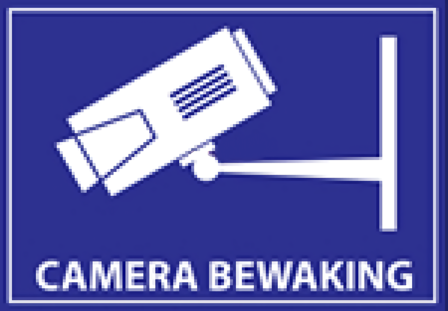 alarmsysteemexpert alarmsysteemexpert Camera Bewaking Sticker