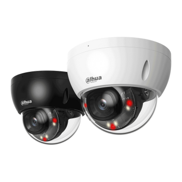 alarm systemexpert alarm systemexpert IPC-HDBW2449E-S-IL Black, 4MP 2.8mm Dome, Smart Dual Light, WizSense