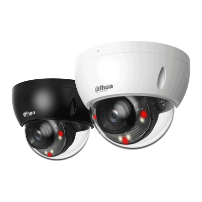 alarm systemexpert alarm systemexpert IPC-HDBW2449E-S-IL Black, 4MP 2.8mm Dome, Smart Dual Light, WizSense