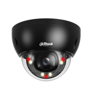 alarm systemexpert alarm systemexpert IPC-HDBW2449E-S-IL Black, 4MP 2.8mm Dome, Smart Dual Light, WizSense