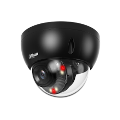 alarm systemexpert alarm systemexpert IPC-HDBW2449E-S-IL Black, 4MP 2.8mm Dome, Smart Dual Light, WizSense