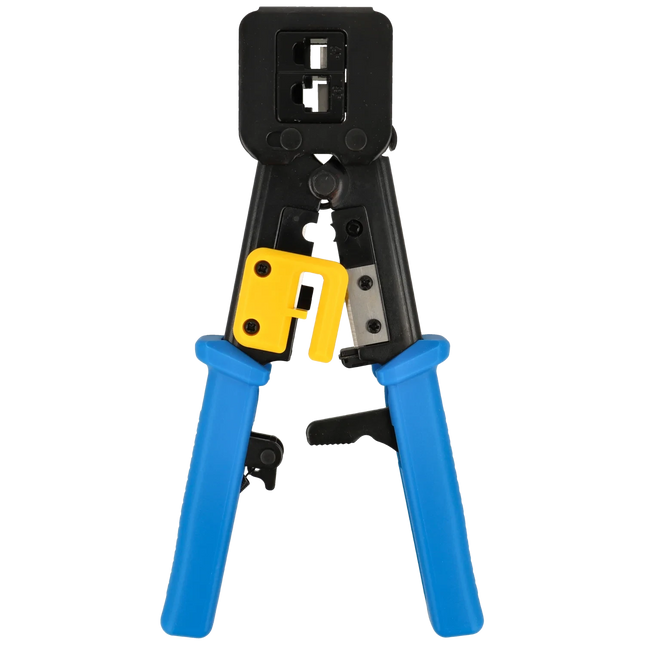alarm system expert alarm system expert T-WC-05 Universal modular crimping pliers, RJ45 / RJ12 / RJ11 for push-through connectors
