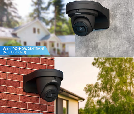 alarmsysteemexpert alarmsysteemexpert Support de caméra noir pour caméras Hikvision et Dahua