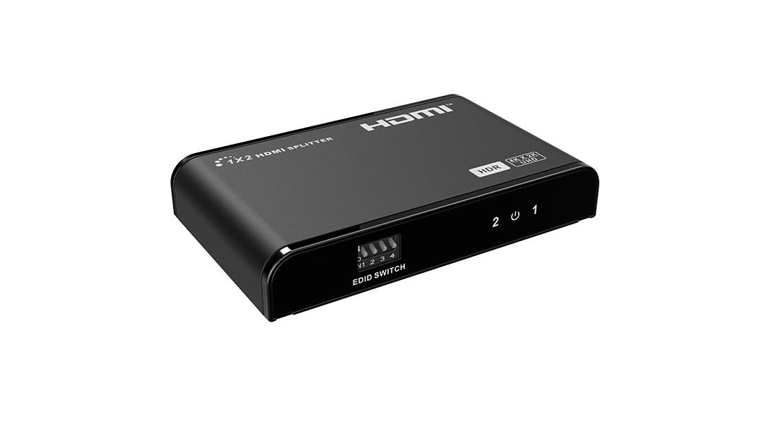 Alarm SystemExpert.de Alarm SystemExpert.de HDMI 2-Port Splitter, 4K 60Hz UHD