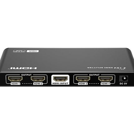 Alarm SystemExpert.co.uk Alarm SystemExpert.co.uk HDMI 4-Port Splitter, 4K 60Hz UHD