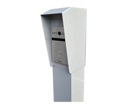 Alarm SystemExpert.nl Alarm SystemExpert.nl Intercom column 230cm, 15x15cm Double layer powder coated