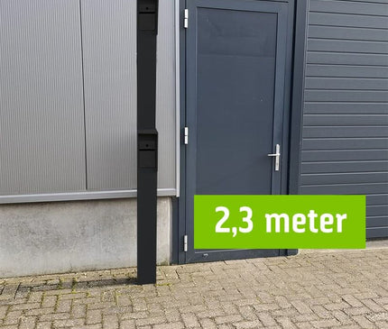 Alarm SystemExpert.nl Alarm SystemExpert.nl Intercom column 230cm, 15x15cm Double layer powder coated