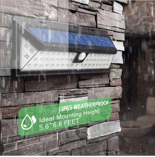 AlarmsysteemExpert.nl AlarmsysteemExpert.nl LED schriklamp voor buiten met sensor (draadloos)