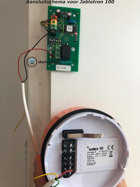 Alarm SystemExpert.de Alarm SystemExpert.de Profi-Blitz, niedriges Modell + JB-111N