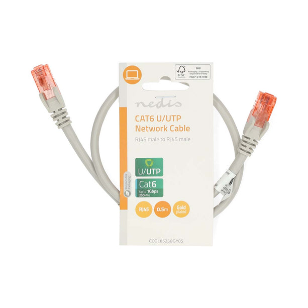 AlarmsystemExpert.co.uk Câble réseau UTP CAT6 0,5 m